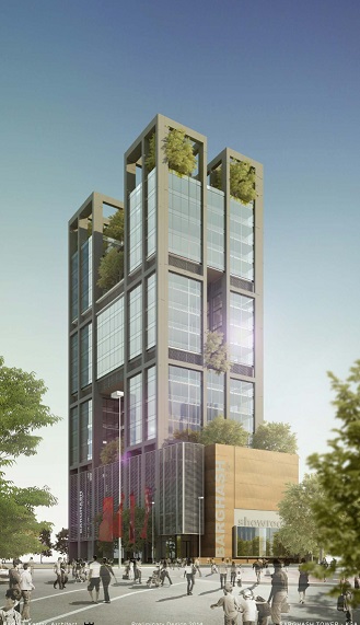 M.Al-Barghash Co (MBTC) new corporate office tower in Khobar